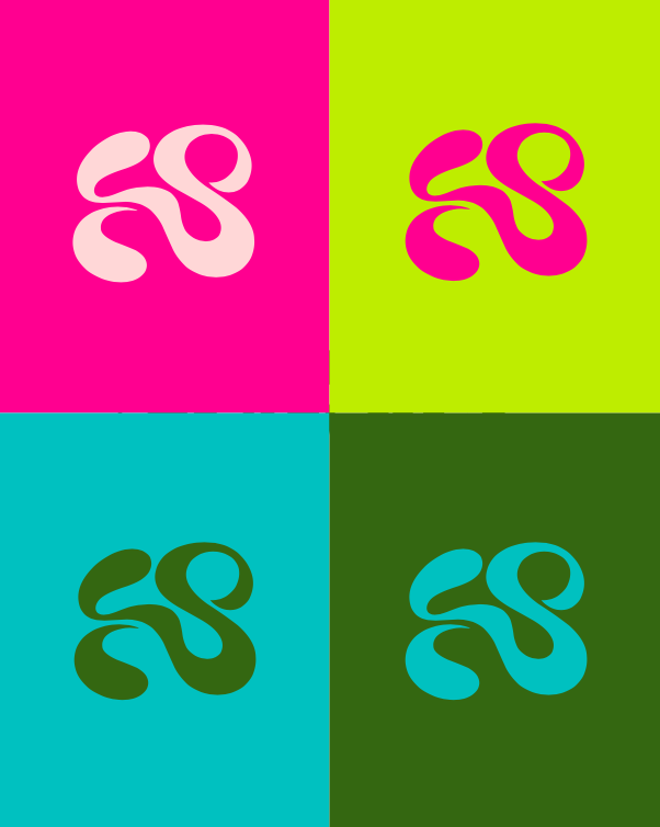 Isotipo de Sensify en sus cuatro colores